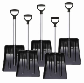 image of Slingsby Yeti Car Shovel Aluminium Black 383696