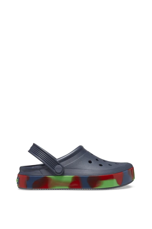 Image of Crocs 'Off Court' Kids Beach Navy