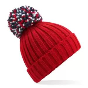 Image of Beechfield Hygge Beanie (One Size) (Classic Red)