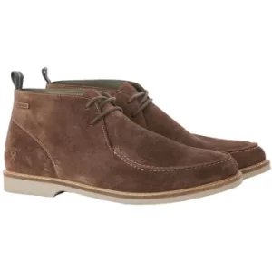 Image of Barbour Mens Terris Boots Dk Brown Suede 11