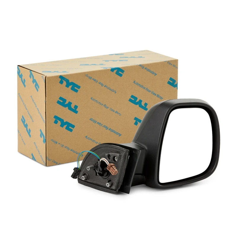Image of TYC 305-0183 Wing mirror Right, with temperature sensor Outside Mirror (50)