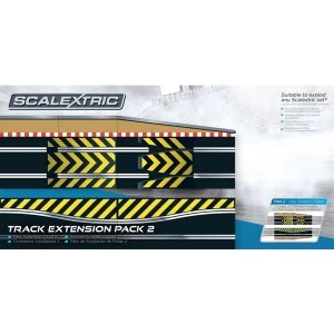 Image of Leap & Chicane Track Extension Pack 2 Scalextric Accessory Pack