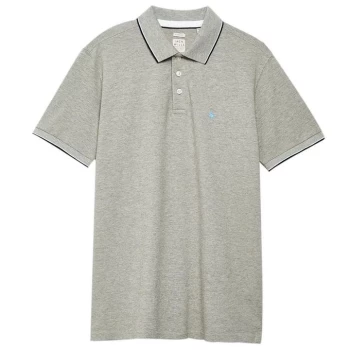 Jack Wills Bryanston Tipped Polo - Pale Blue