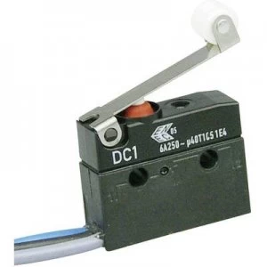 Image of Cherry Switches Microswitch DC1C C3RC 250 V AC 6 A 1 x OnOn IP67 momentary