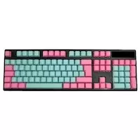 Image of Tai Hao PBT Double Shot Keycaps Miami ISOANSI Layout