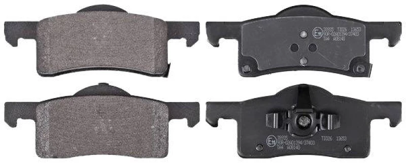 Image of A.B.S. 38935 Brake pad set with acoustic wear warning Brake Pad Set,disc brake (402)