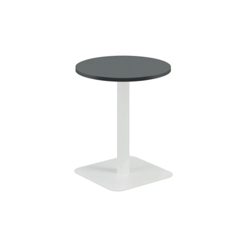 Image of Jemini Origin Round Coffee Table 600x725mm Black/White KF800216