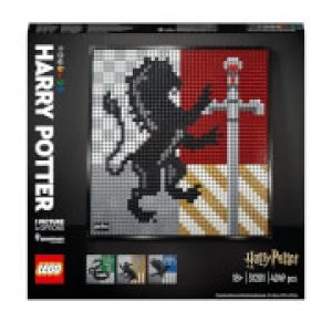 image of LEGO ART: Harry Potter Hogwarts Crests (31201)