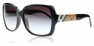 Image of Burberry BE4160 Sunglasses Black 34338G 58mm