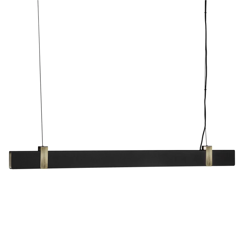 Image of Nordlux Lilt Indoor Pendant Light Black Metal Intergrated LED 3-Level Dimming - Mains Powered, IP20 Black Unisex
