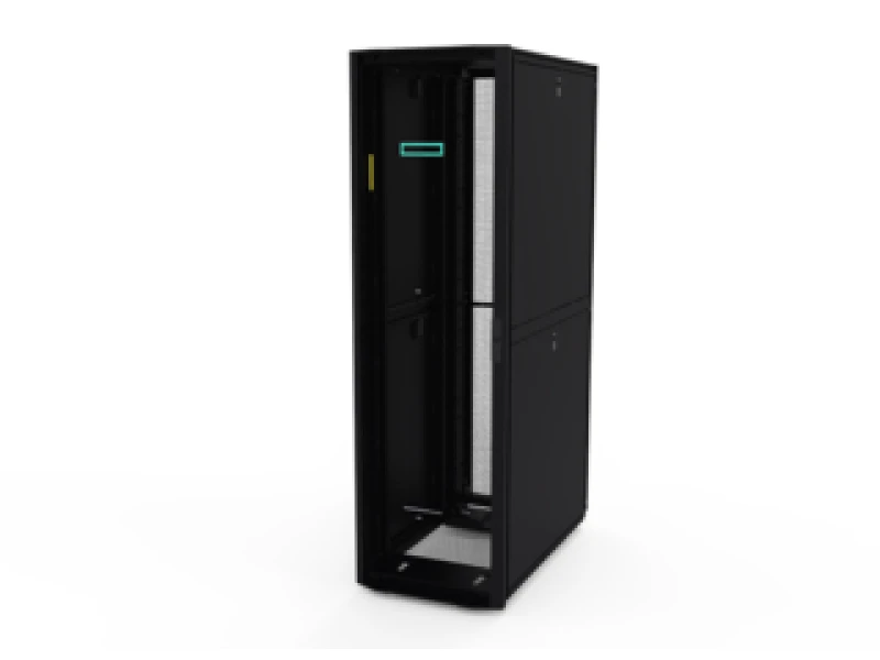 Image of HPE P9K58A#001 rack cabinet 48U Freestanding rack Black
