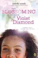 Image of blossoming universe of violet diamond