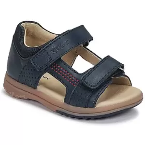 Image of Kickers PLAZABI boys's Childrens Sandals in Blue - Sizes 7 toddler,8.5 toddler,9.5 toddler