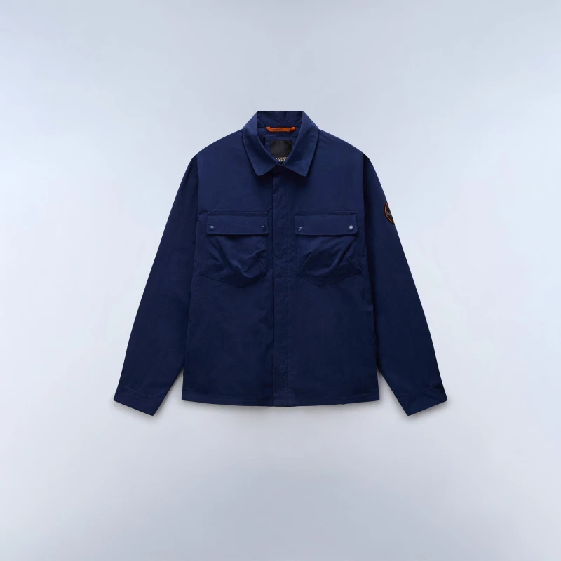 Image of Overshirt Napapijri Leoras Bleu Male M