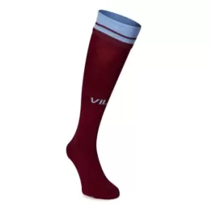 Image of Castore Aston Villa Away Socks - Purple