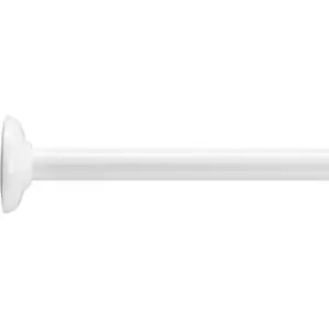 Image of Shower Curtain Rod Set (4 Ways to Fit), White - White - Croydex