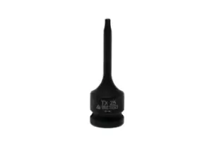 Image of Teng Tools 921225TX-C 1/2" Drive - TX Impact Socket - TX25 Chrome Molybdenum