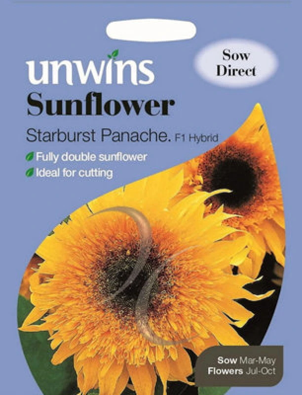 Image of Unwins Sunflower Starburst Panache F1
