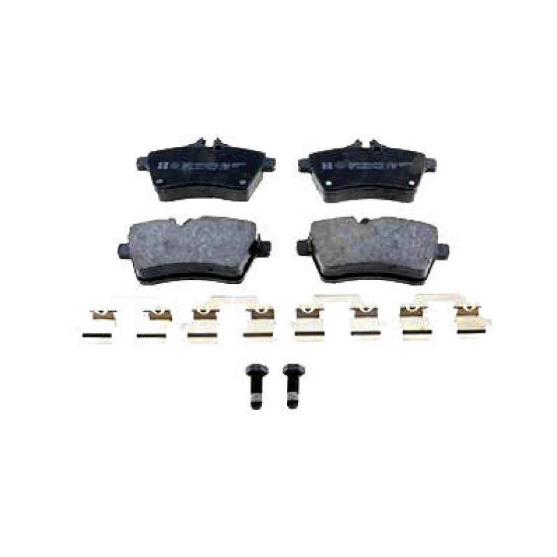 Image of ZIMMERMANN 24077.190.3 Brake pad set Front Axle, Photo corresponds to scope of supply, with bolts/screws Brake Pad Set,disc brake (402)