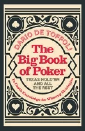 Image of big book of poker texas holdem and all the rest in depth knowledge for winn