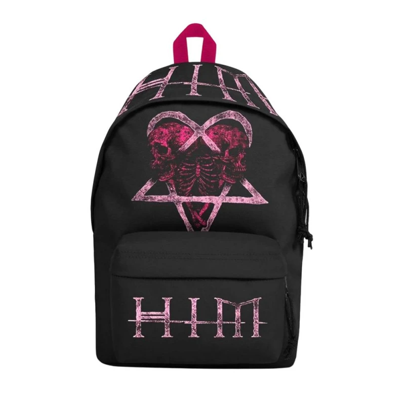 Image of HIM Mens Logo Backpack in Black Male