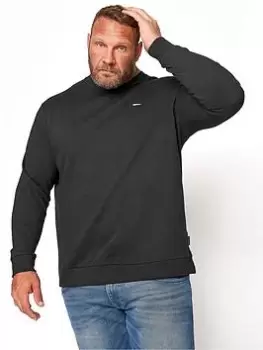 image of BadRhino Essential Sweatshirt - Black, Size 1Xl, Men