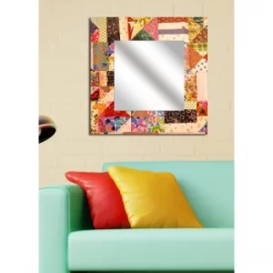 Image of MA-13 Multicolor Pattern Decorative Mirror