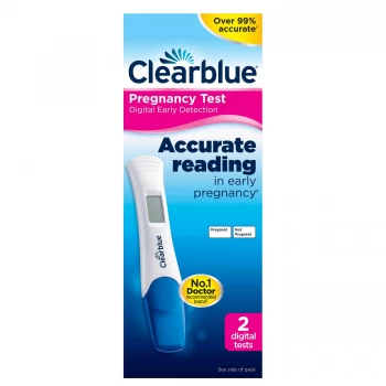 image of Clearblue Early Detection Digital Pregnancy Tests 2 Pack