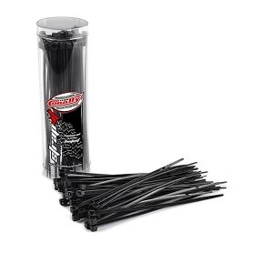 Image of Corally Strapit Cable Tie Wraps Black 2.5X100Mm 50 Pcs