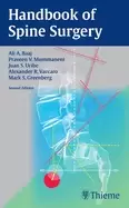 Image of handbook of spine surgery