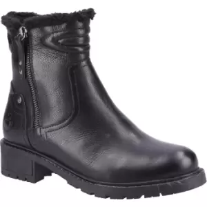 image of Cotswold Womens Gloucester Fleece Lined Zip Up Ankle Boots UK Size 3 (EU 36)