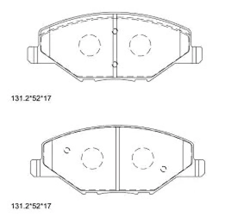 Image of Brake pad set VAICO V10-4497