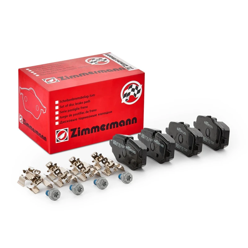 Image of ZIMMERMANN Brake pad set ZIMMERMANN 26687.180.2