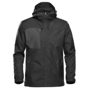 image of Stormtech Mens Olympia Shell Jacket (S) (Black/Granite)