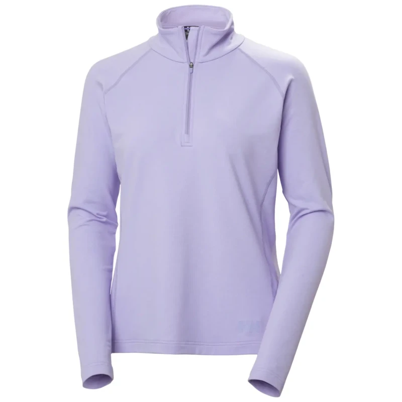 Image of Sweatshirt 1/2 zip woman Helly Hansen Tyri Violet Female M