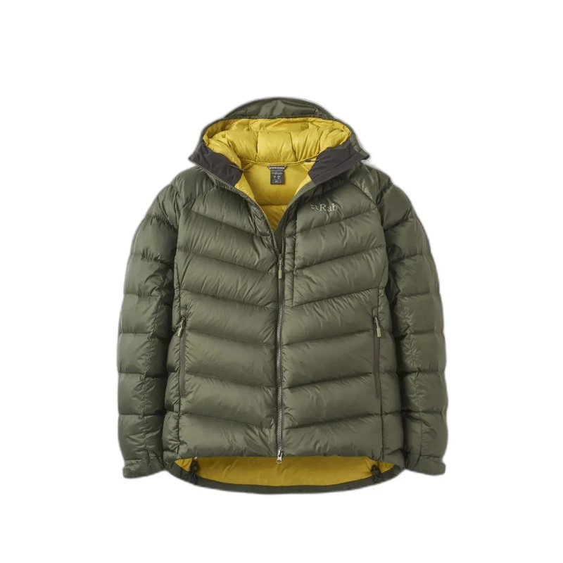 Image of Puffer jacket Rab Glaceon Pro Vert Male XL