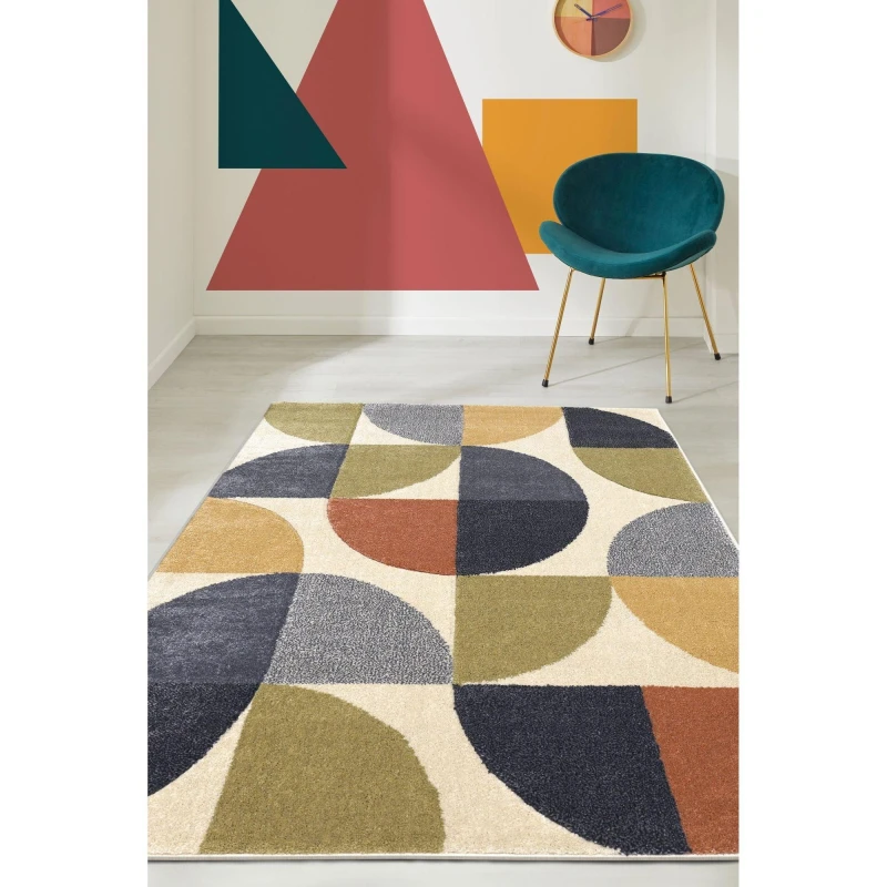 Image of Homemaker Newport Abstract Rug Multi Multi unisex 160x230cm