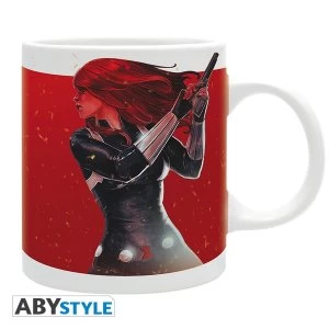 Image of Marvel - Black Widow On Fire Mug