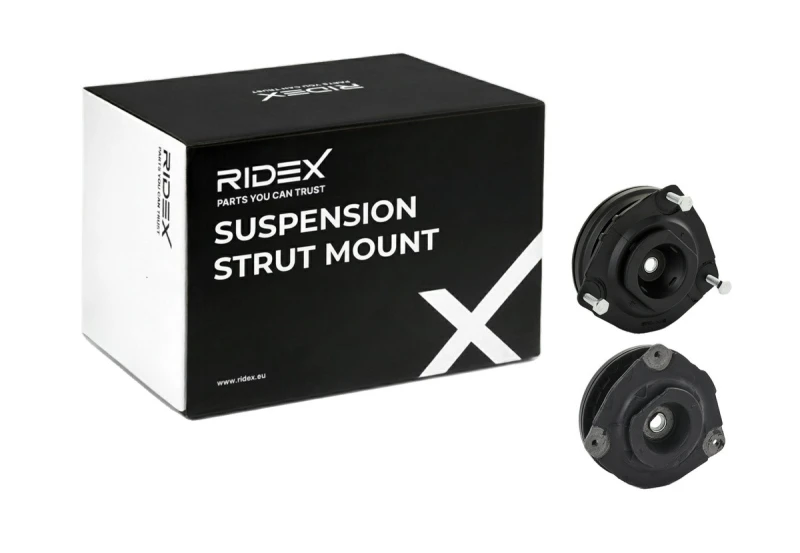 Image of RIDEX 1180S1277 Top strut mount Front Axle Suspension Strut Support Bearing (1180)