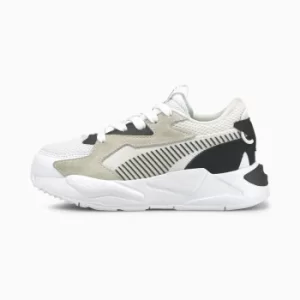 image of PUMA Rs-Z Kids Trainers, White/Black Size 2 Shoes