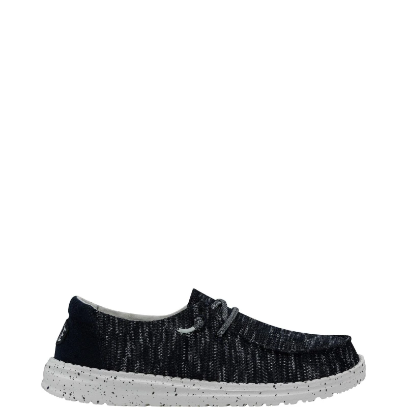 Image of Hey Dude Womens Wendy Sox Slip On Shoes Trainers - UK 5 Blue female GDE2734NVY5
