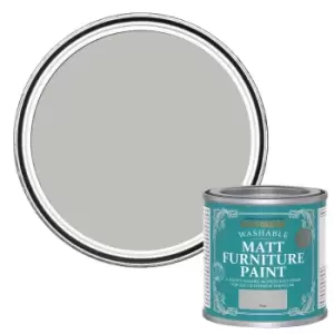 image of Rust-Oleum Matt Furniture Paint Flint - 125ml