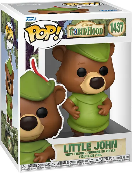 Image of Robin Hood Little John vinyl figurine no. 1437 Funko Pop! multicolour