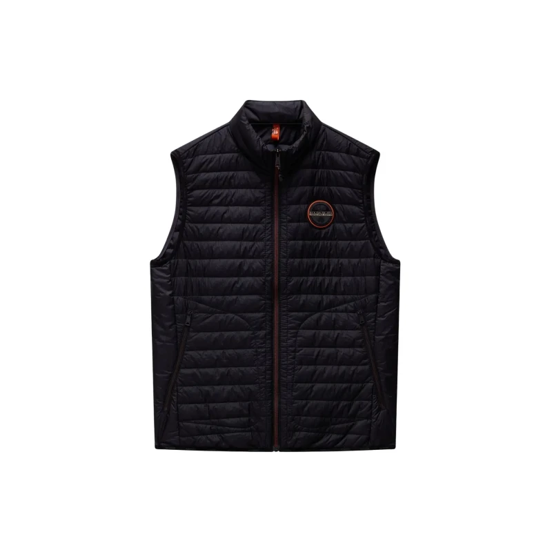 Image of Napapijri's A-Amiata Puffer Vest Noir Male S