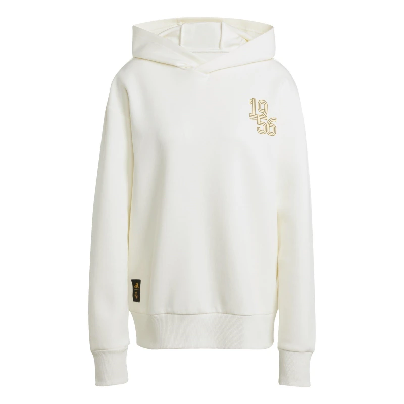 Image of adidas Real Madrid Hoodie 2025 2026 Mens White/Blue male S