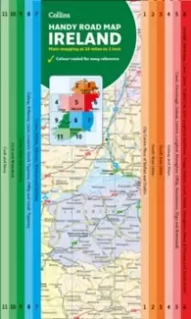 Image of Map of Ireland Handy : Ideal for Route Planning
