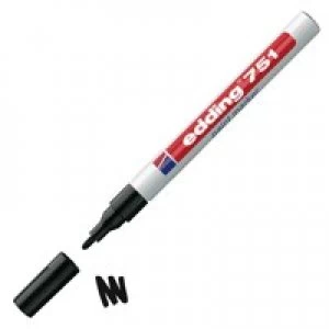 Image of Edding 751 Paint Marker Black PK10