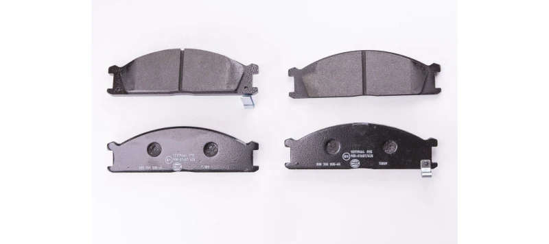 Image of HELLA Brake pad set HELLA 8DB 355 005-651