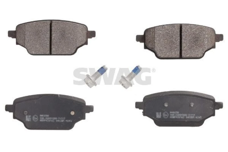 Image of Brake pad set SWAG 33 11 1250