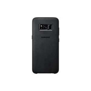 Image of Samsung EF-XG950ASEGWW Galaxy S8 Alcantara Cover in Silver